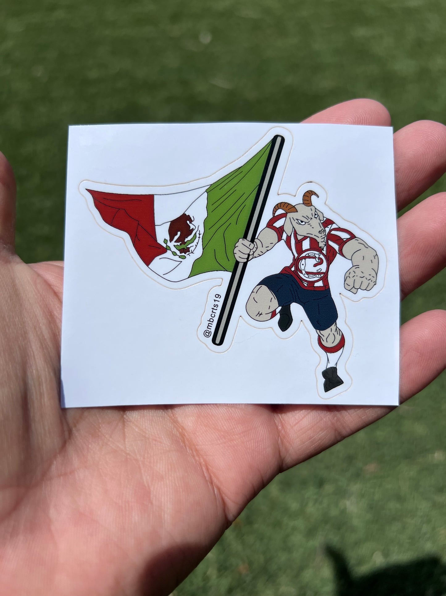 Club Guadalajara Chivas x Mexico Flag