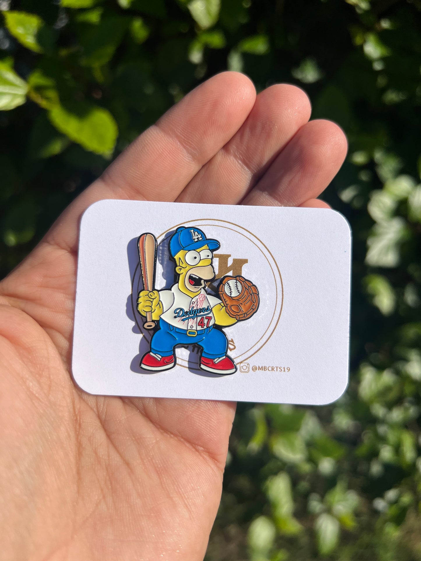 Homer Simpson x Dodgers