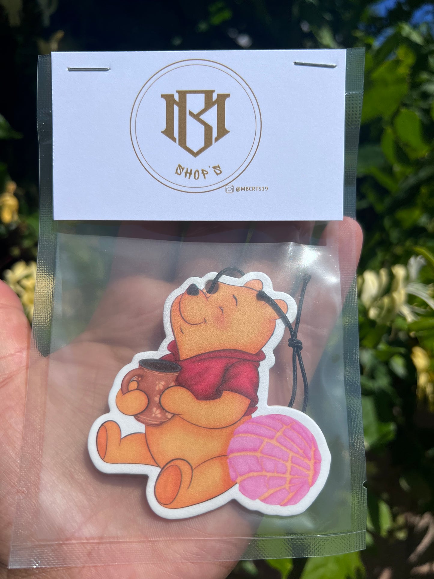 Winnie The Pooh (cafe y conchas)