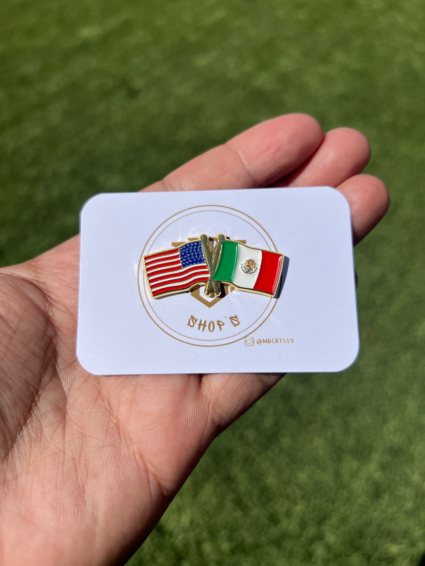 USA x Mexico Flags