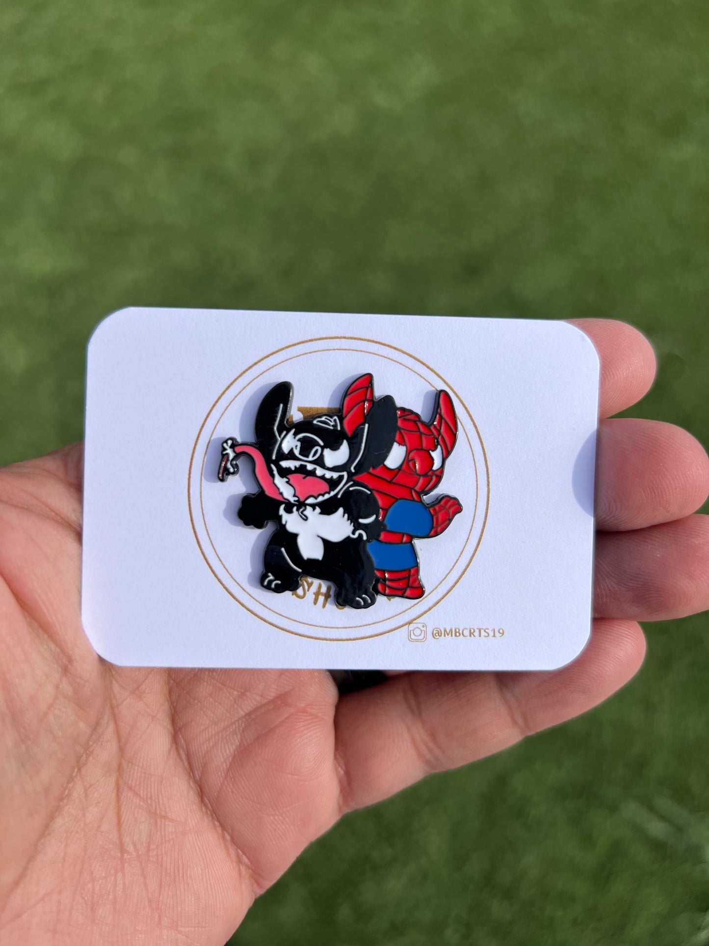 Venom x Spider-Man Stitch