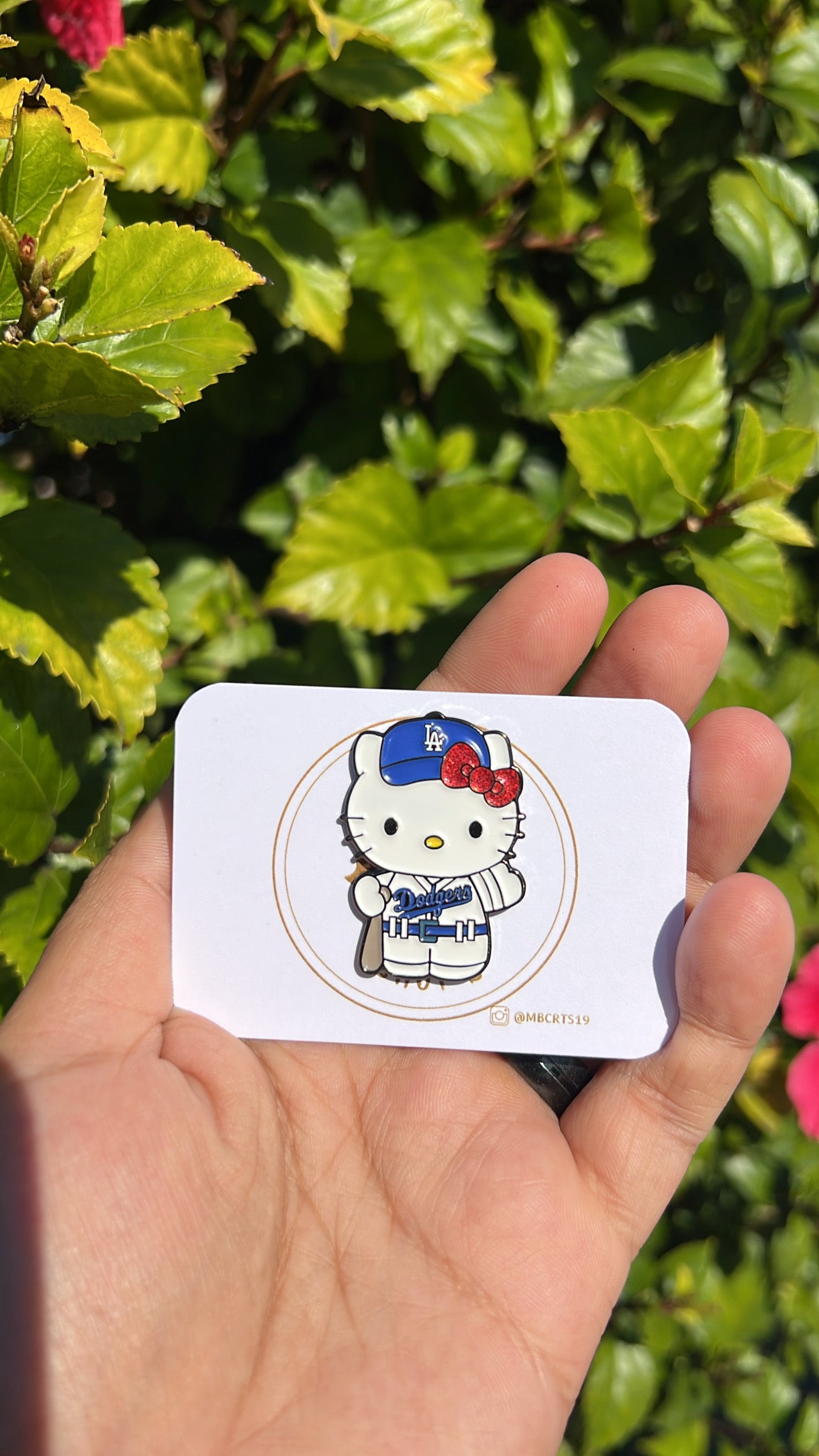 Hello Kitty x Dodgers